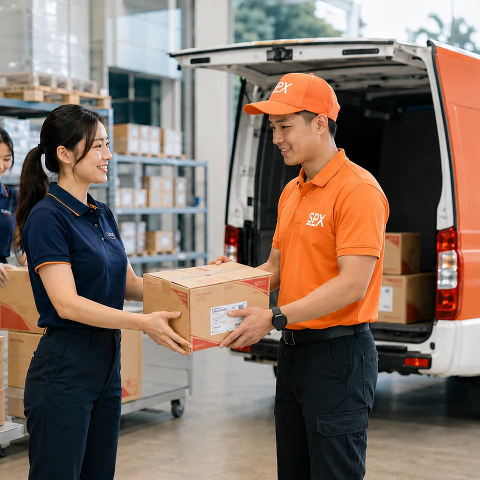 Shipping handoff